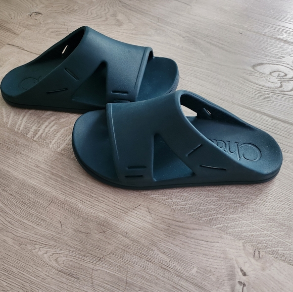 Chaco Chillos Men's Rubber Slides Sandals NWOT 10" Size 7.5 - Picture 9 of 9